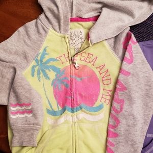 Zip up Girls hoodie